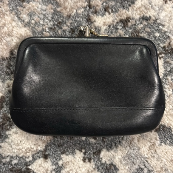 Vintage Coach Double Kiss lock change purse - Picture 2 of 9